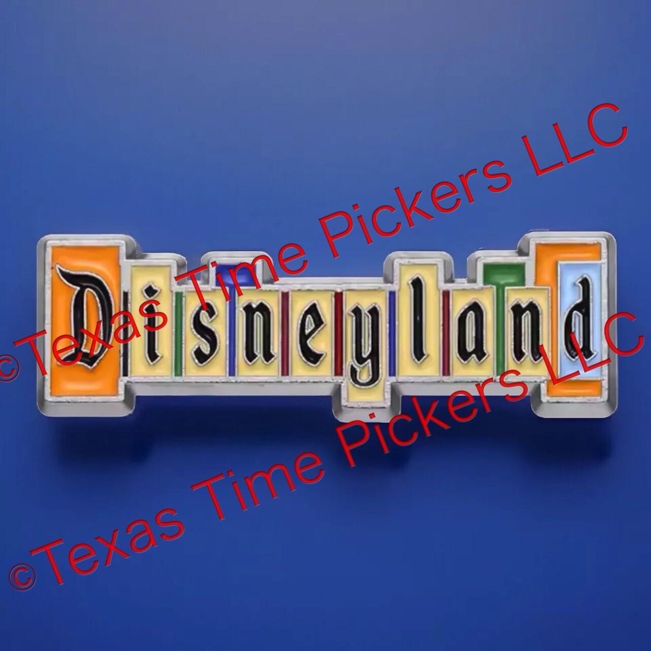 🔥 Disneyland Retro Classic Marquee Logo Sign Enamel Metal Pin Disney SHIPS NOW