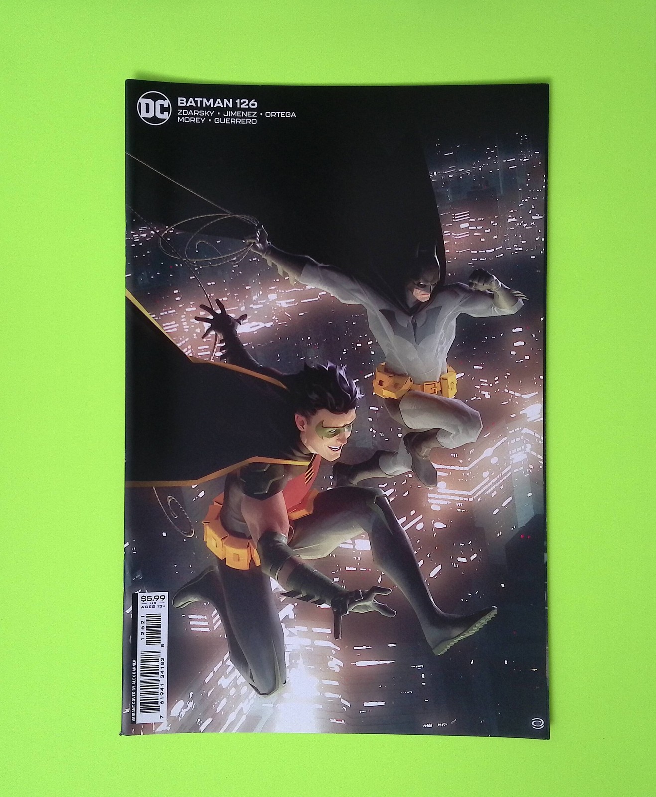Batman #126b Vol. 3 2022 DC Comics Variant 8.0 Comic Book Q77-2