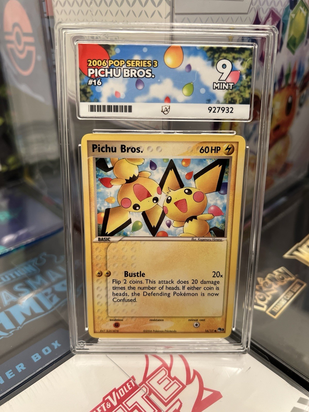 Pichu Bros. - Pop Series 3 - 2006 - ACE 9 - Pop 9 - LOW POP VINTAGE