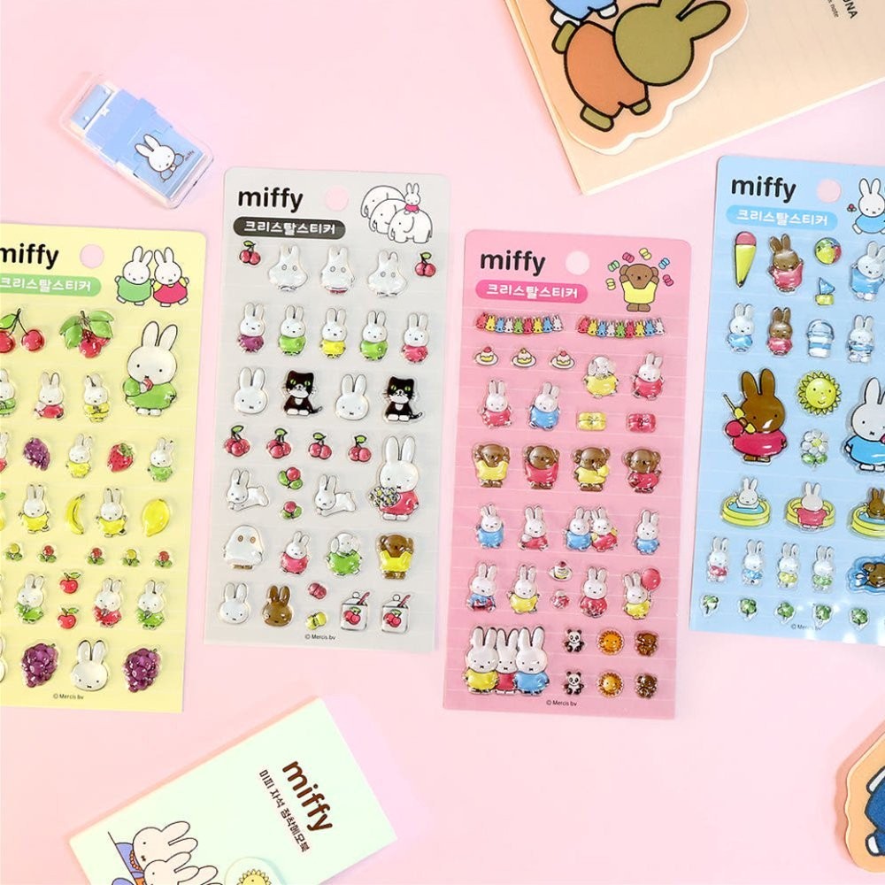 Miffy 3D Crystal Sticker
