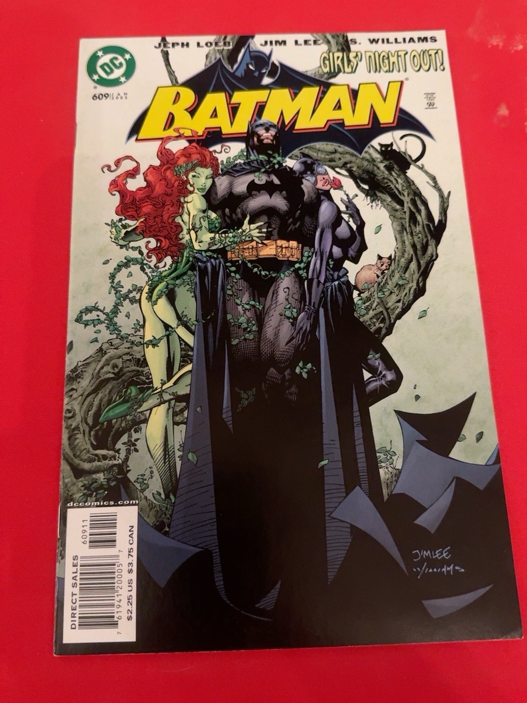 Batman 609 Jim Lee Hush 2003 1st Tommy Elliot DC Comics Direct Edition