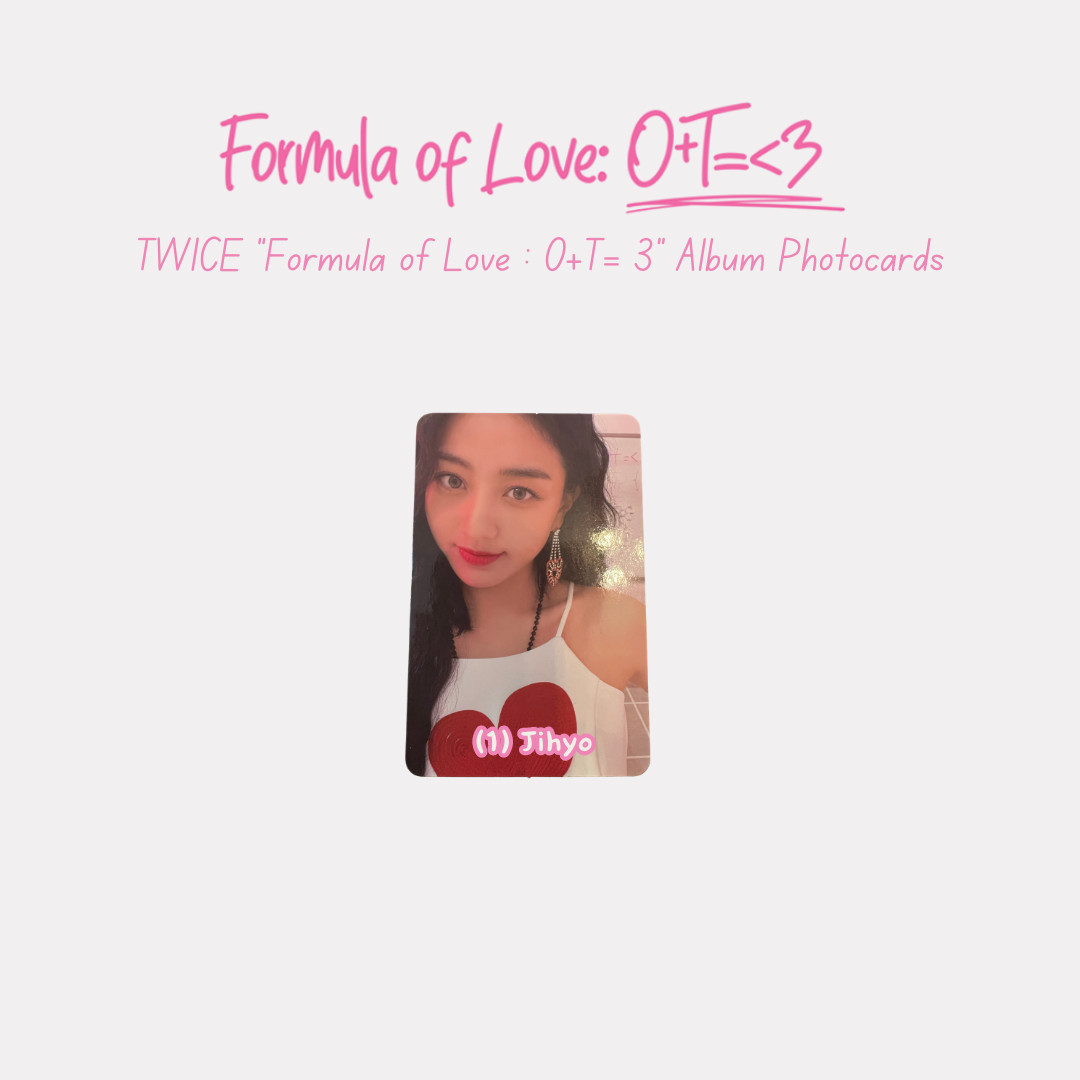 TWICE 트와이스 - 3rd Album “Formula of Love : O+T= 3\