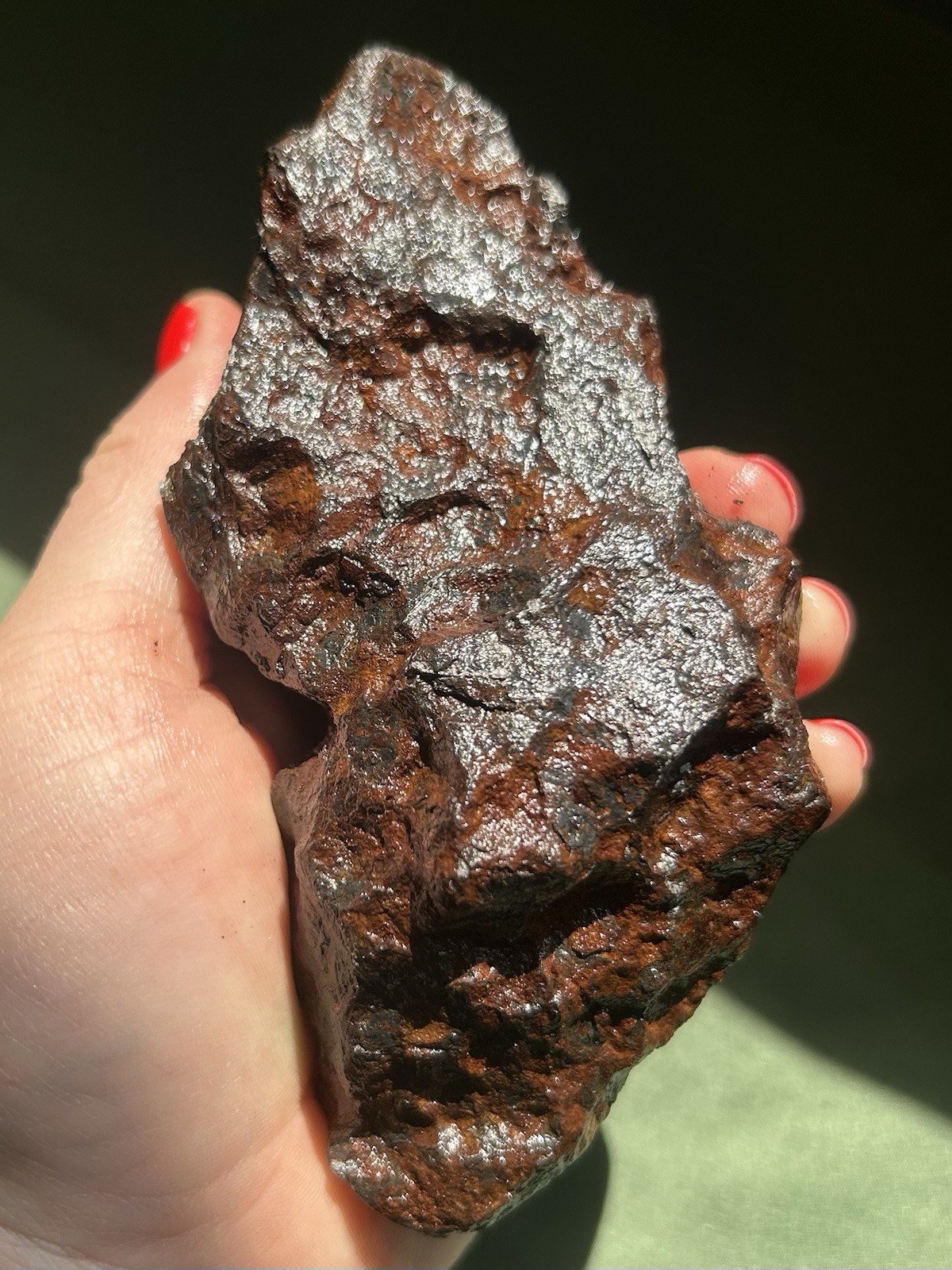 Odessa Iron Meteorite Specimen - 1,085g Odessa Iron Meteorite Specimen - 1,085g