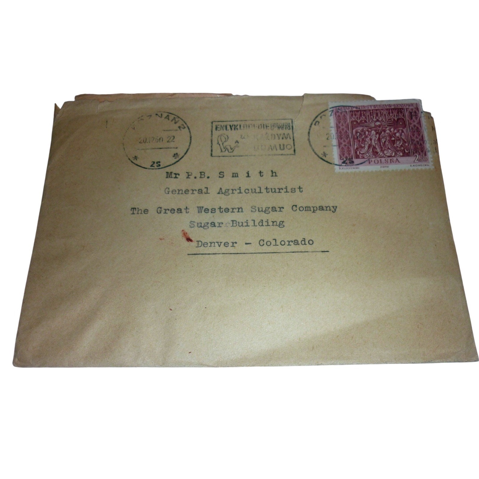 1960s International Mail Lot Great Western Sugar Co Denver Colorado Ephemera (2)