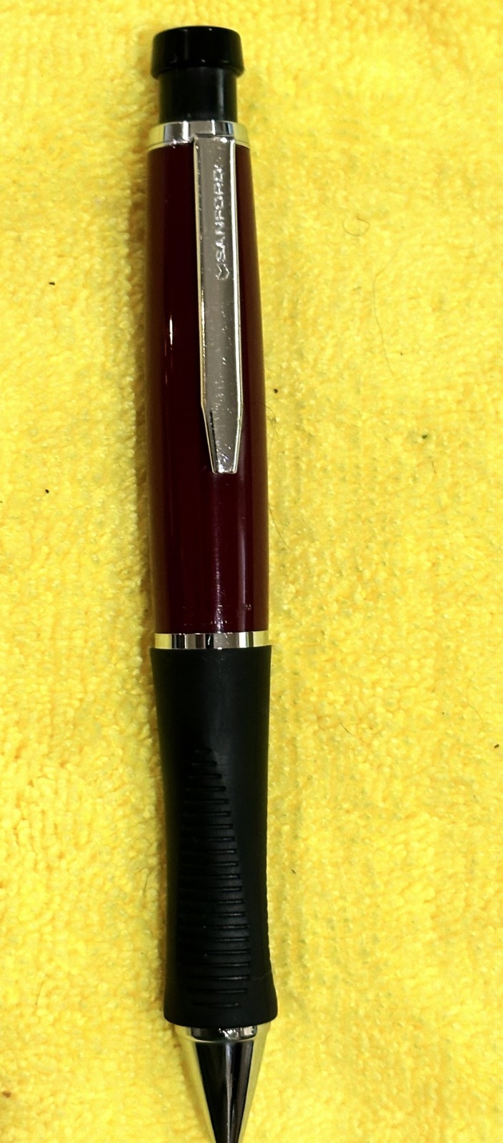 Sanford PhD Black Cherry Ballpoint Pen, used, good condition, new cartridge.