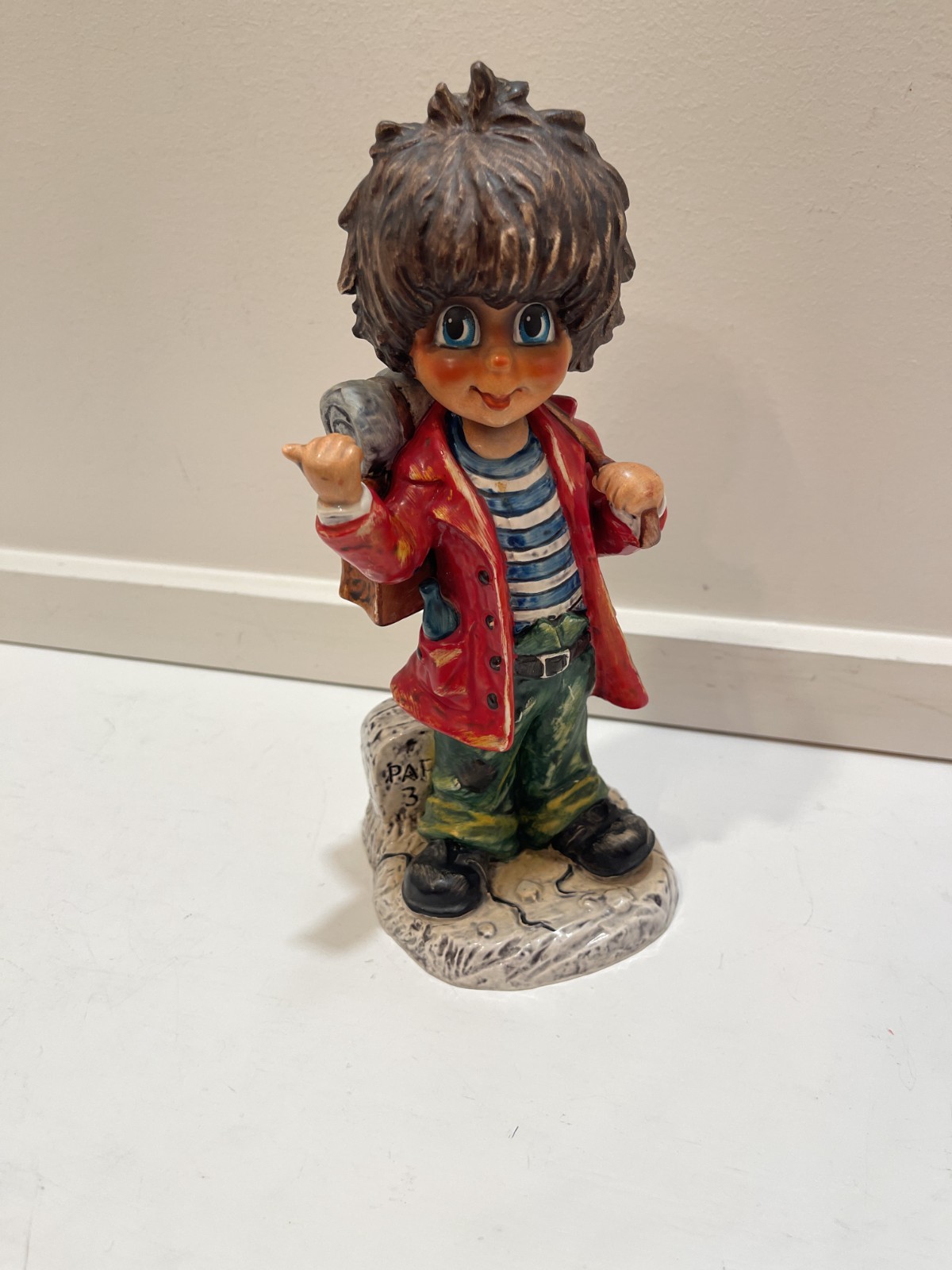 Vintage Goebel Hitchhiker Children of Paris Michael T Figurine 1971 W Germany 9