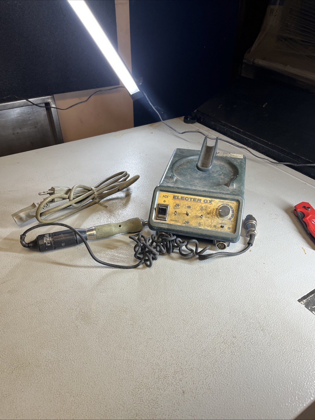 NSK Nakanishi Electer GX Speed Control Unit Model NE22 Rotary Tools / See Video NSK Nakanishi Electer GX Speed Control Unit Model NE22 Rotary Tools / See Video