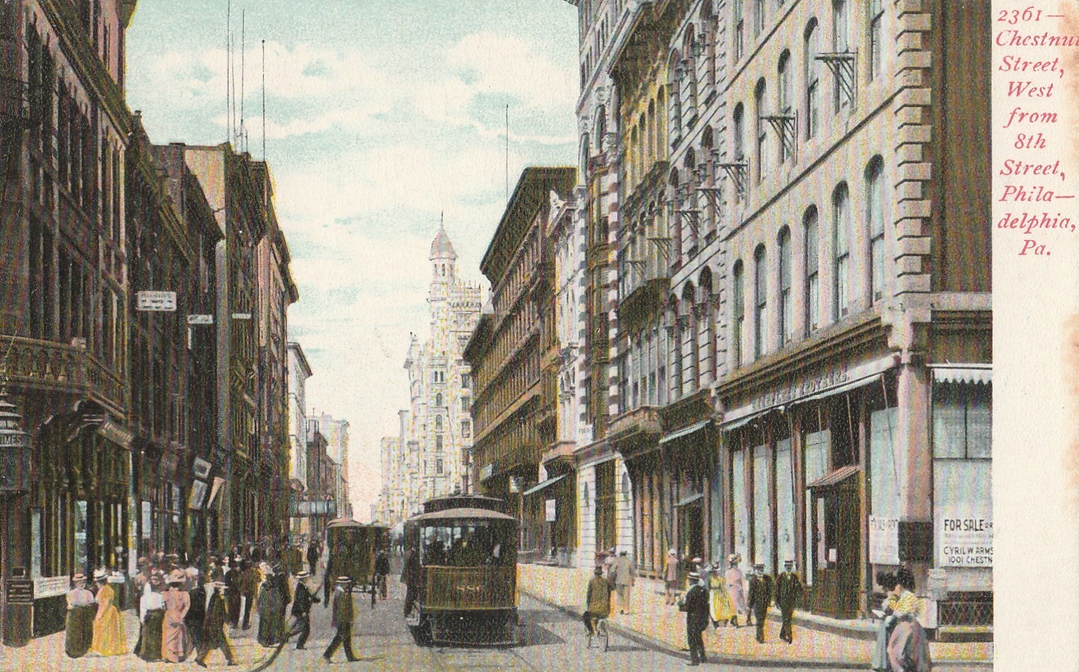 Pennsylvania, Philadelphia, Chestnut Street.