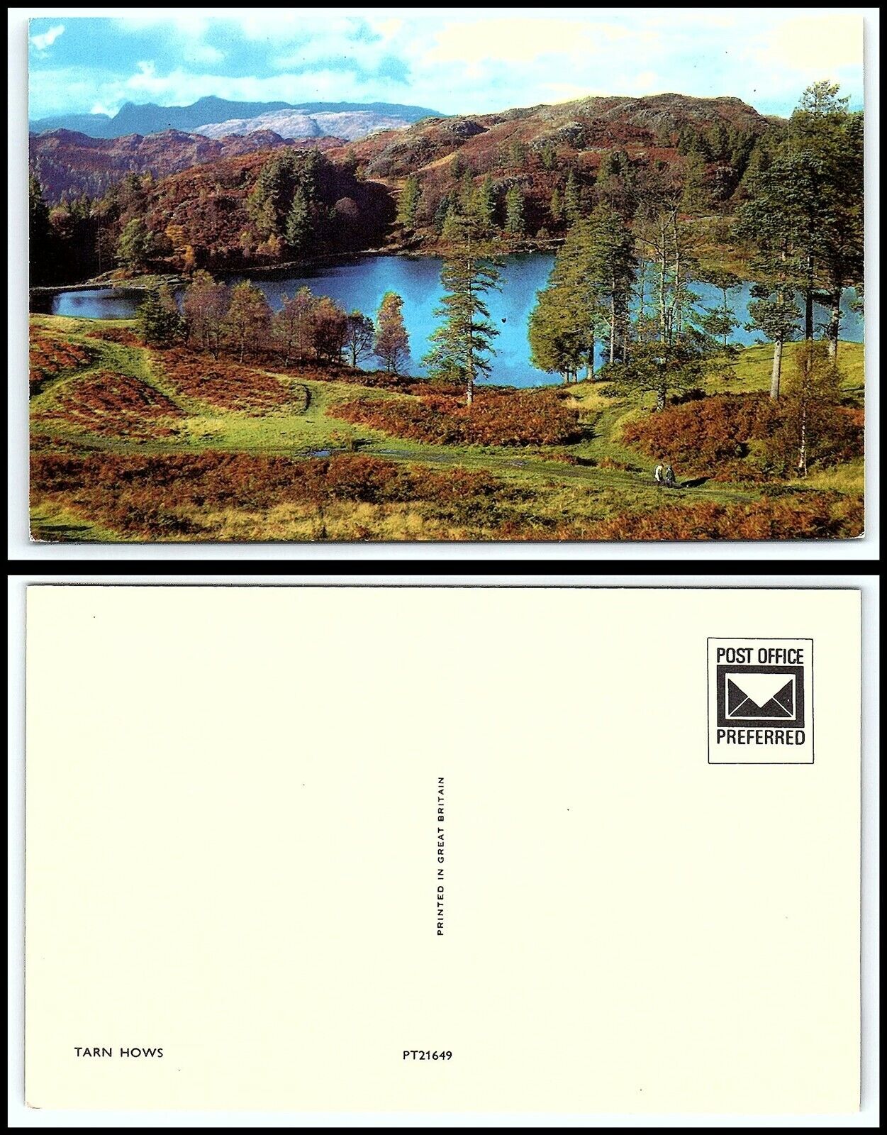 UK Postcard - Tarn Hows J12