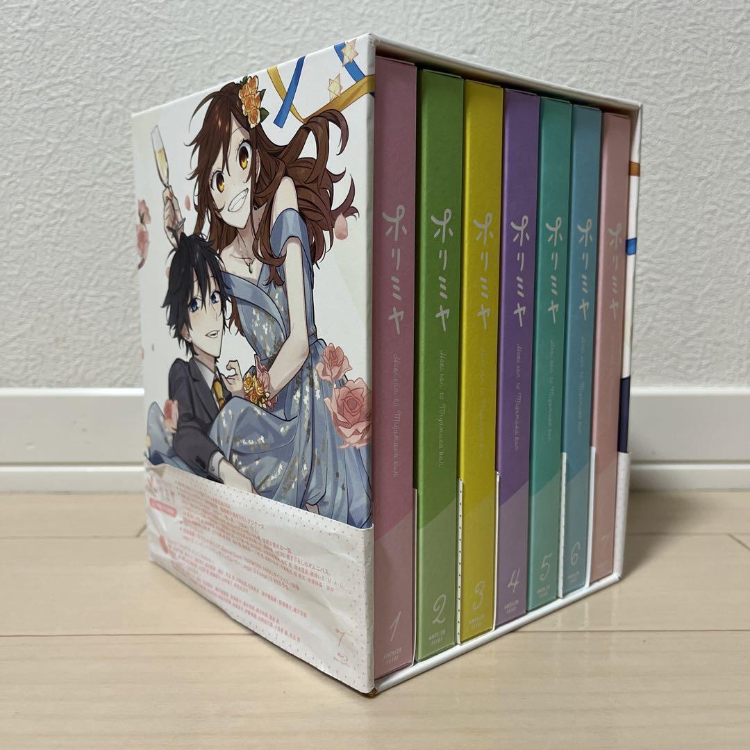 Horimiya Blu-ray 1-7 Volume Set with BOX and Booklet Anime