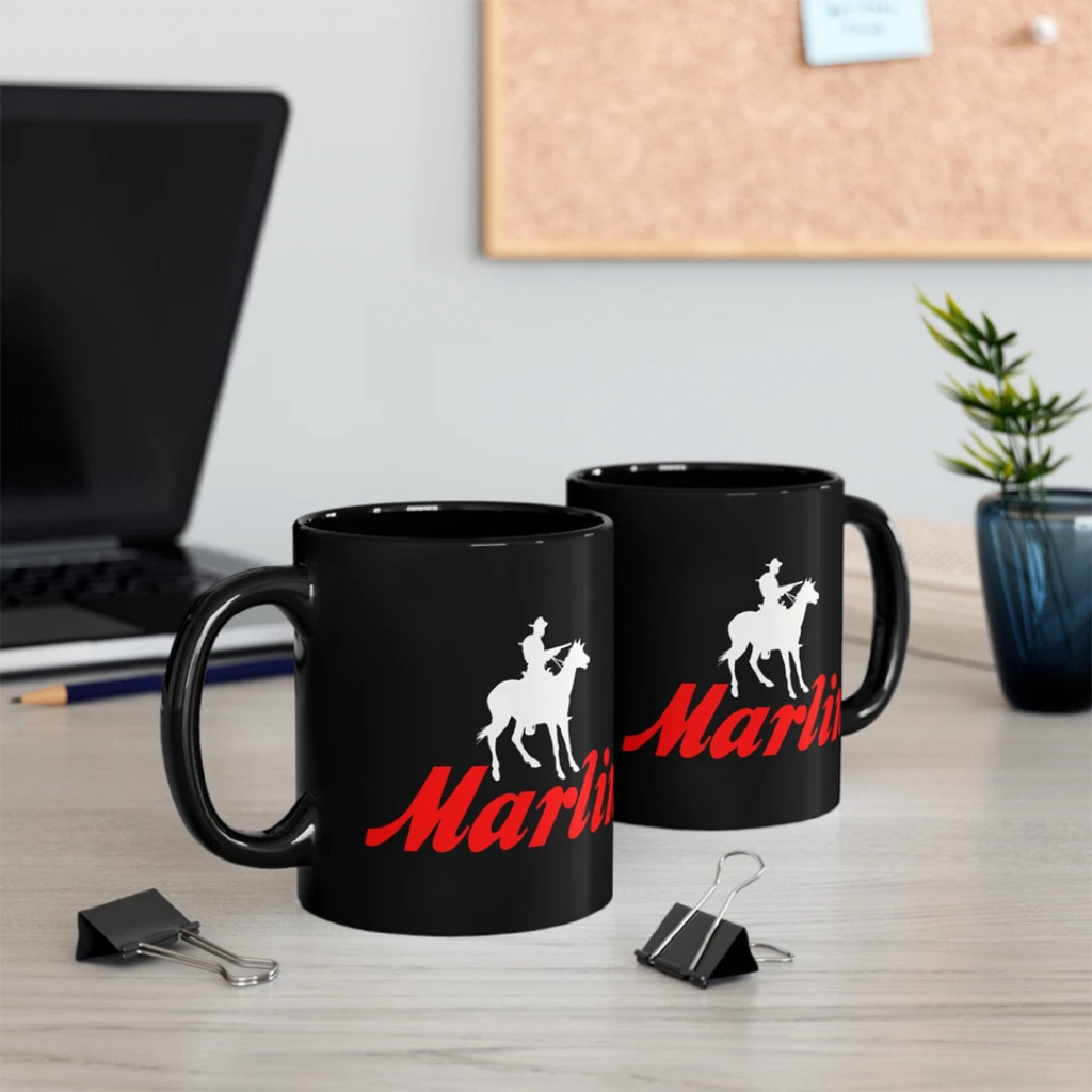 Marlin Gunmaker Guns Firearms Rifles Black/White Coffee Mug