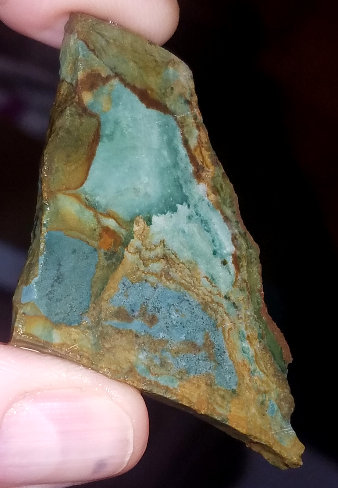 Premium AAA+ Porcelain Oregon Vistaite Jasper Slab Rough Lapidary JoNGD:Cabochon