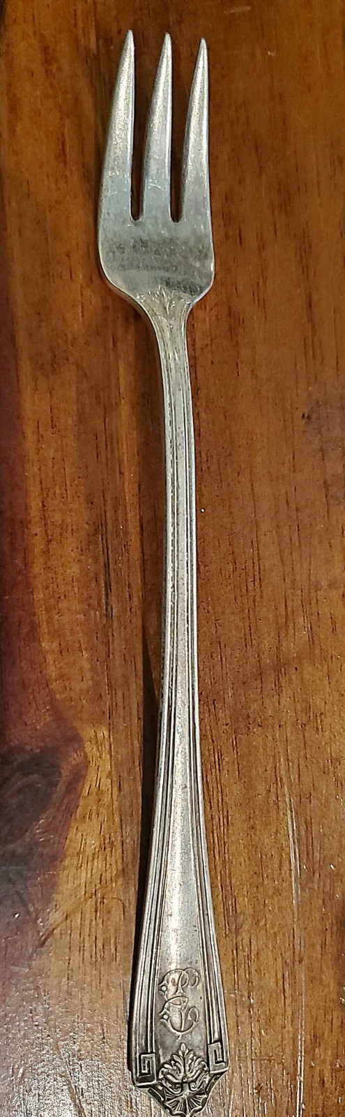 Vintage Los Angeles BILTMORE HOTEL 1940 Silverware Plated COCKTAIL FORK-PAT 1916 Vintage Los Angeles BILTMORE HOTEL 1940 Silverware Plated COCKTAIL FORK-PAT 1916