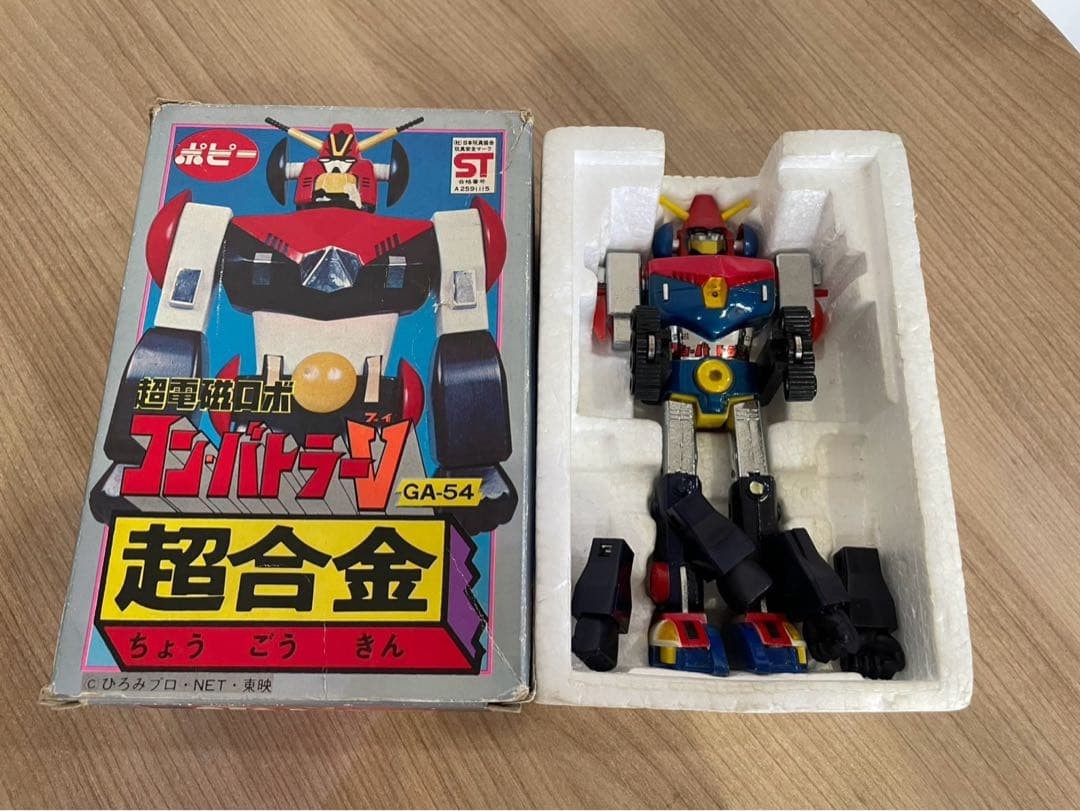 Chodenji Robo Combattler V Chogokin GA 54 POPY with Box Vintage Rare Japan 660