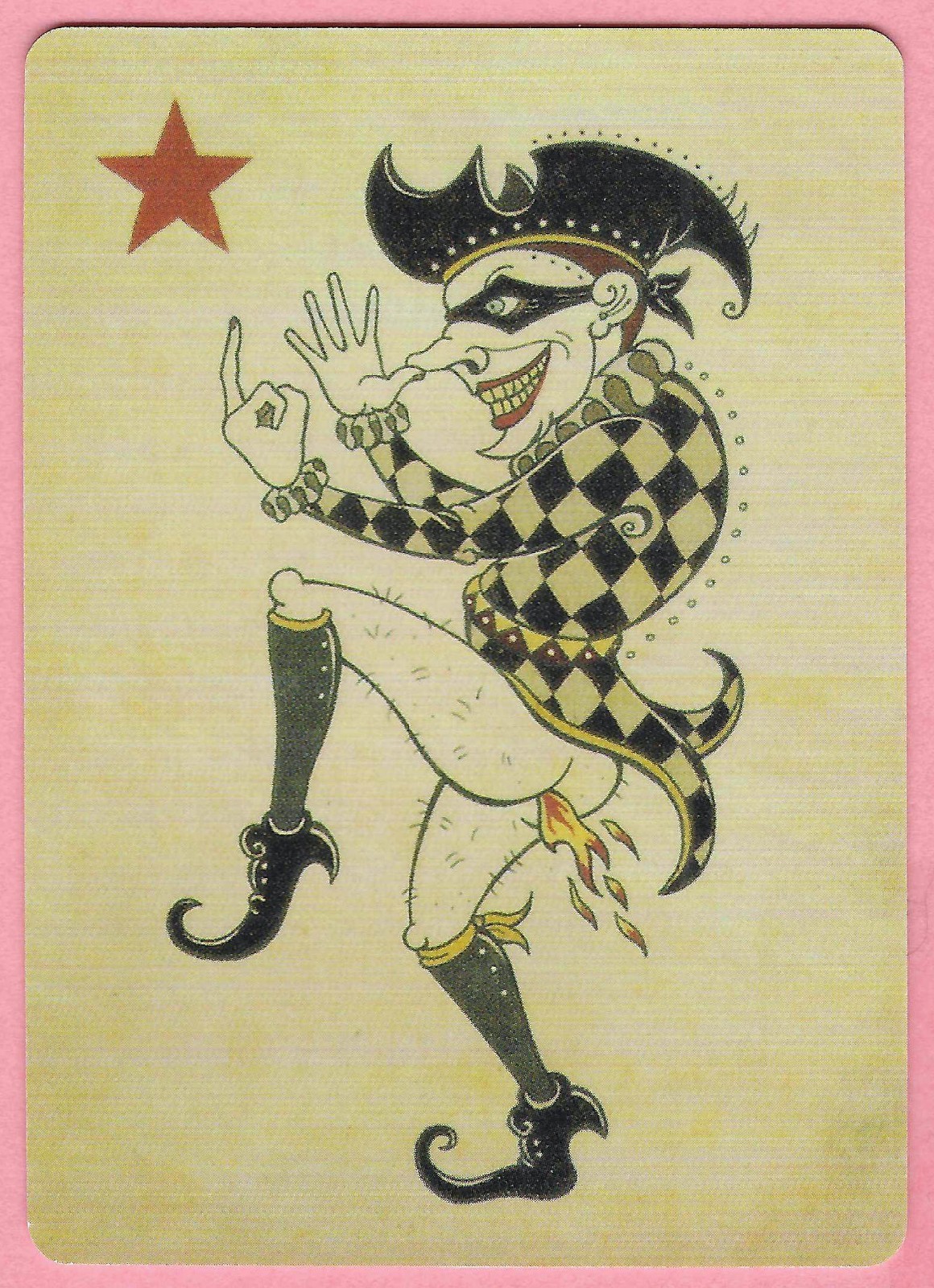 Joker (red star), single swap card, Royal Mischief Transformation - Near Mint