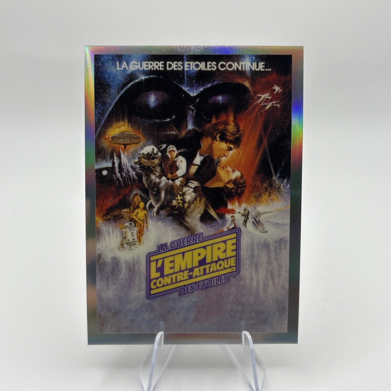 2021 Topps Star Wars Galaxy #GP-4 France Global Poster 🔥