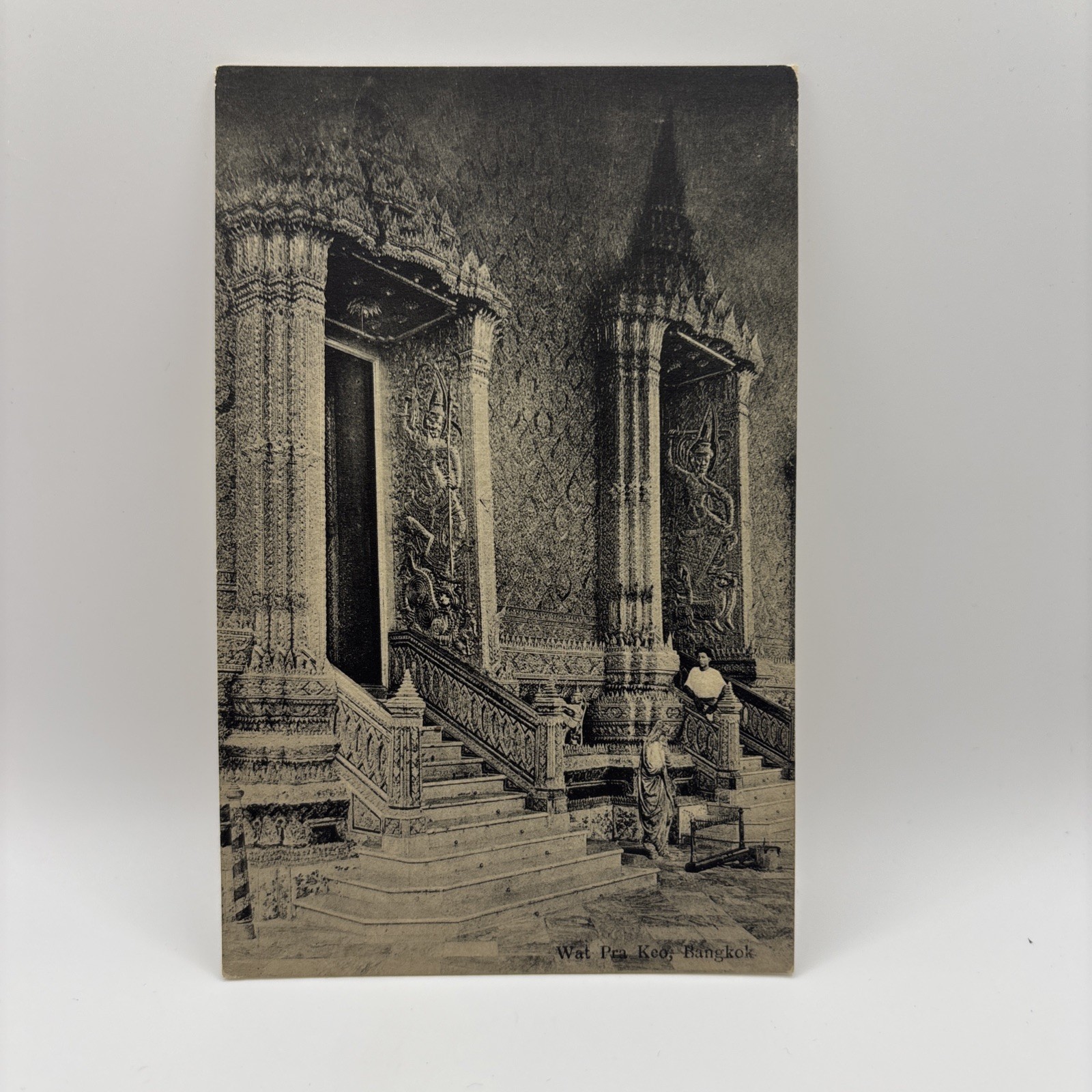 Vintage Postcard Bangkok, Thailand, Wat Pra Keo Vintage Postcard Bangkok, Thailand, Wat Pra Keo