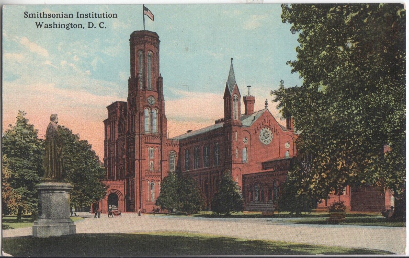 Smithsonian Institution - Early Divided Back - Washington DC