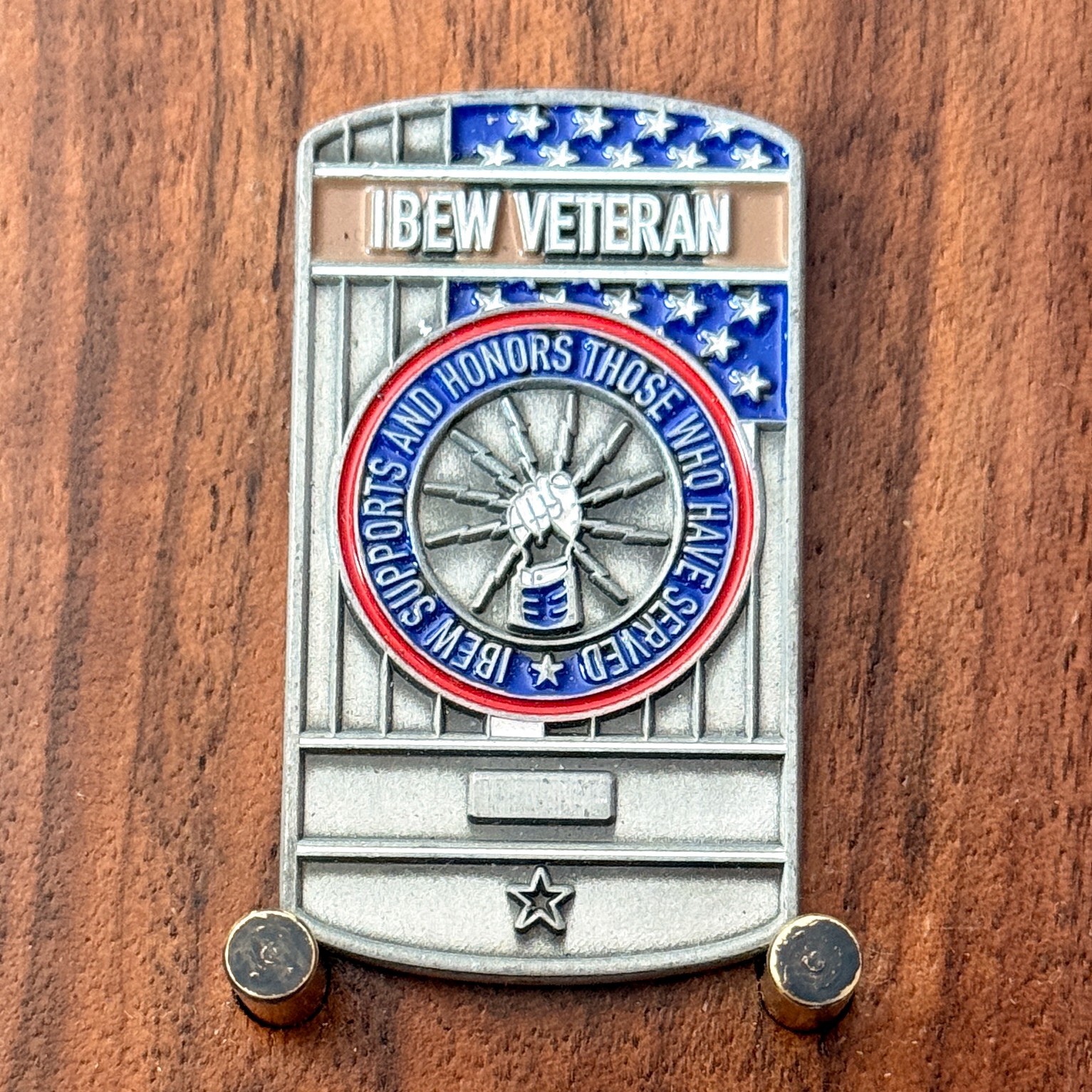 IBEW Veteran Local 7625 Union Honor Challenge Coin W#25 IBEW Veteran Local 7625 Union Honor Challenge Coin W#25