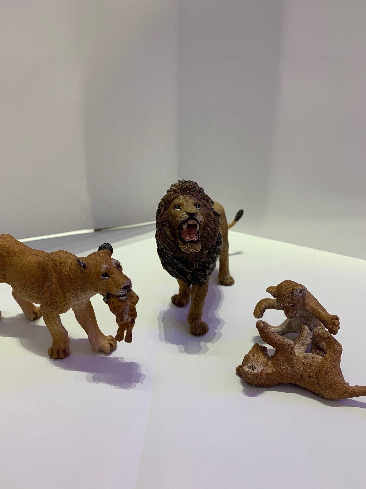 Schleich Lion family, very rare set of 4
