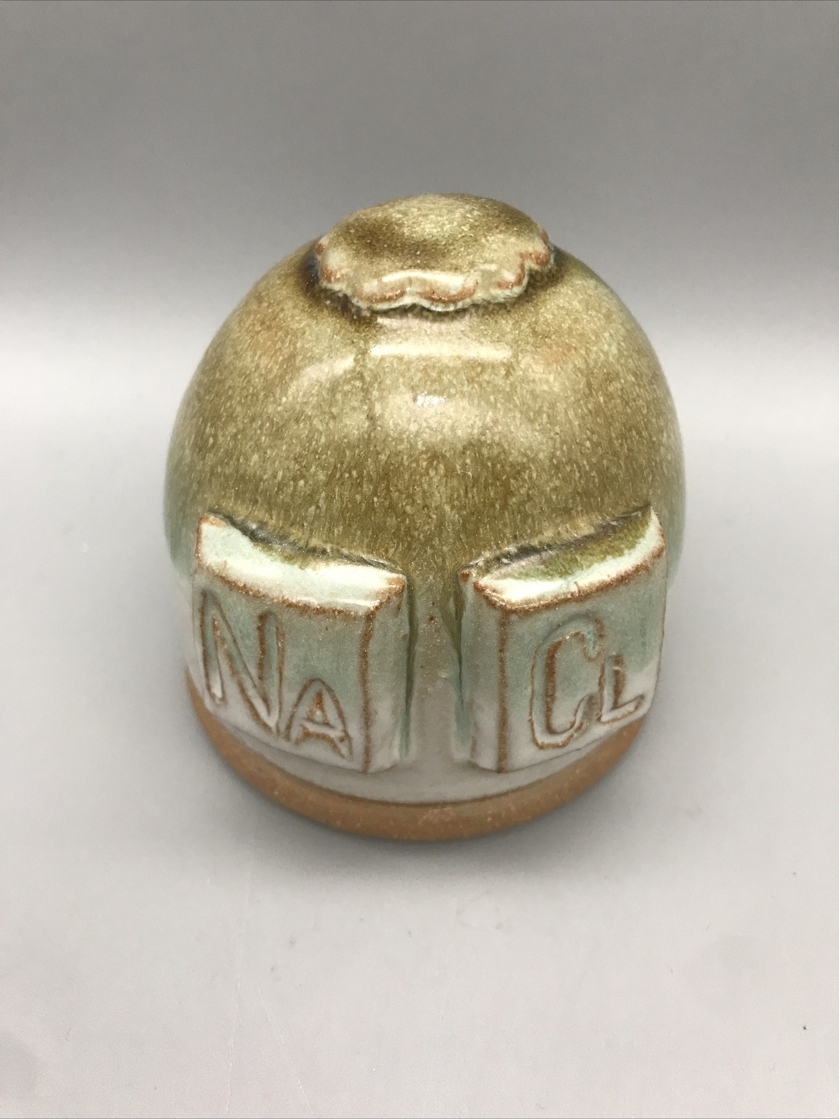 Salt Shaker Ceramic Artisan Made Na Cl 