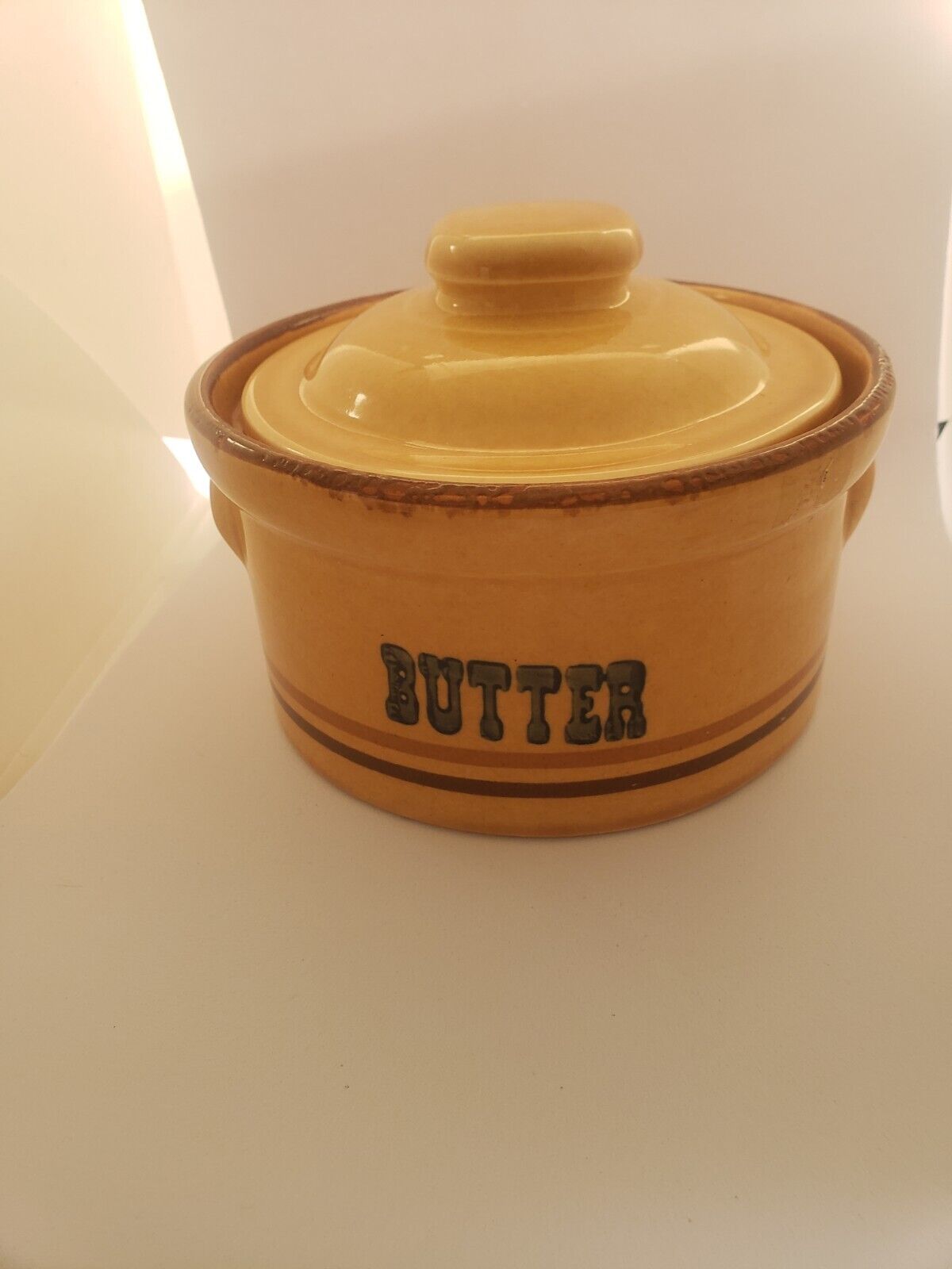 Vintage Pfaltzgraf Butter Tub and Lid #065