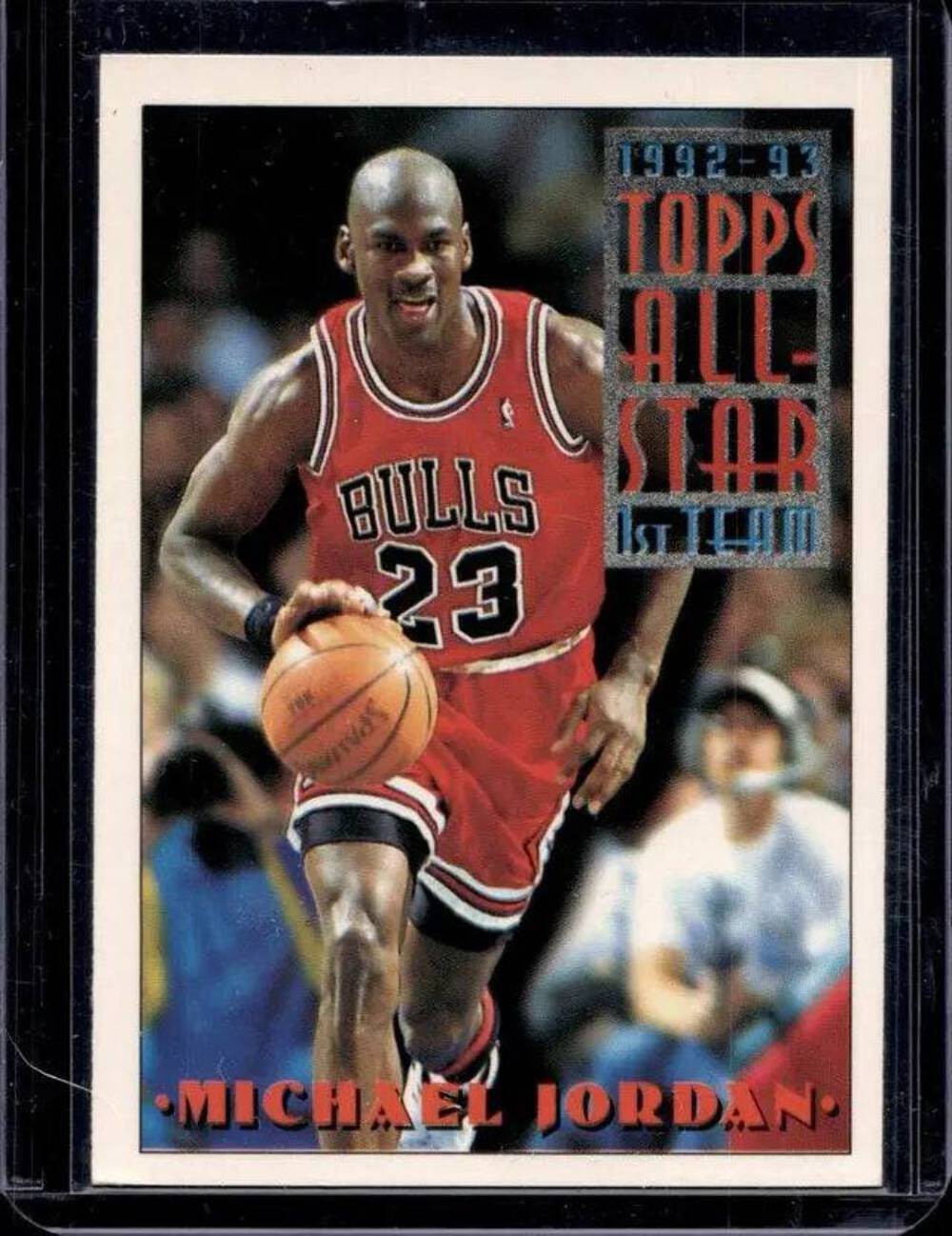 Michael Jordan Chicago Bulls 1993-94 Topps All-Star NBA Card