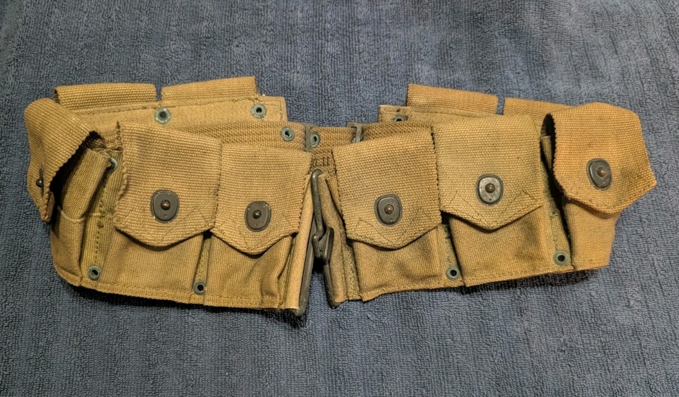 Original WWI L.C.C Co. 1918 Ammo Belt