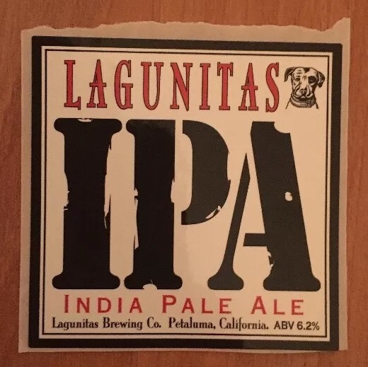 LAGUNITAS BREWING IPA Craft Beer STICKER