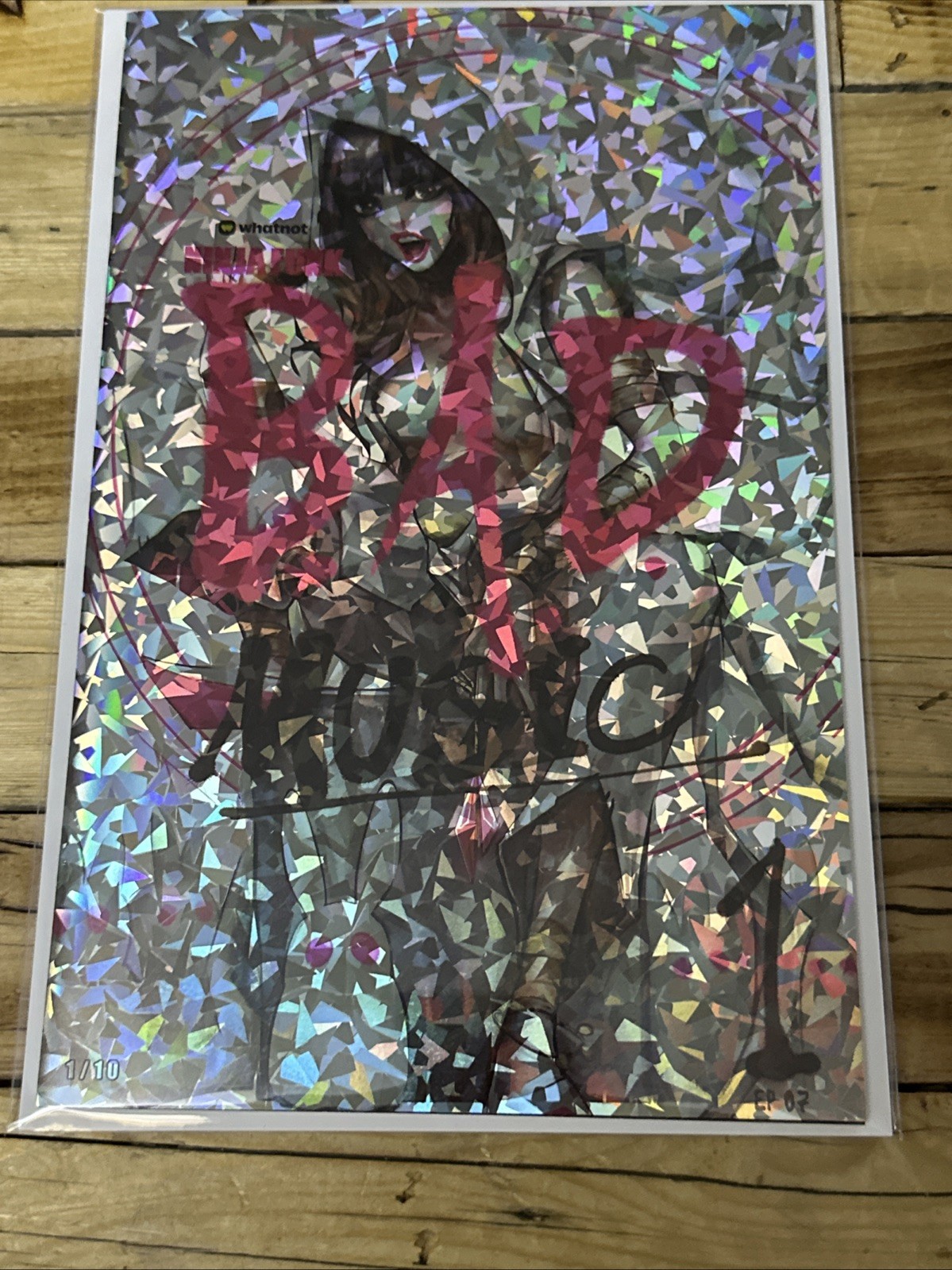 Ninja Funk: B.A.D. Music EP 7 - Ivan Tao Cracked Ice Virgin Foil - #1 Of 10
