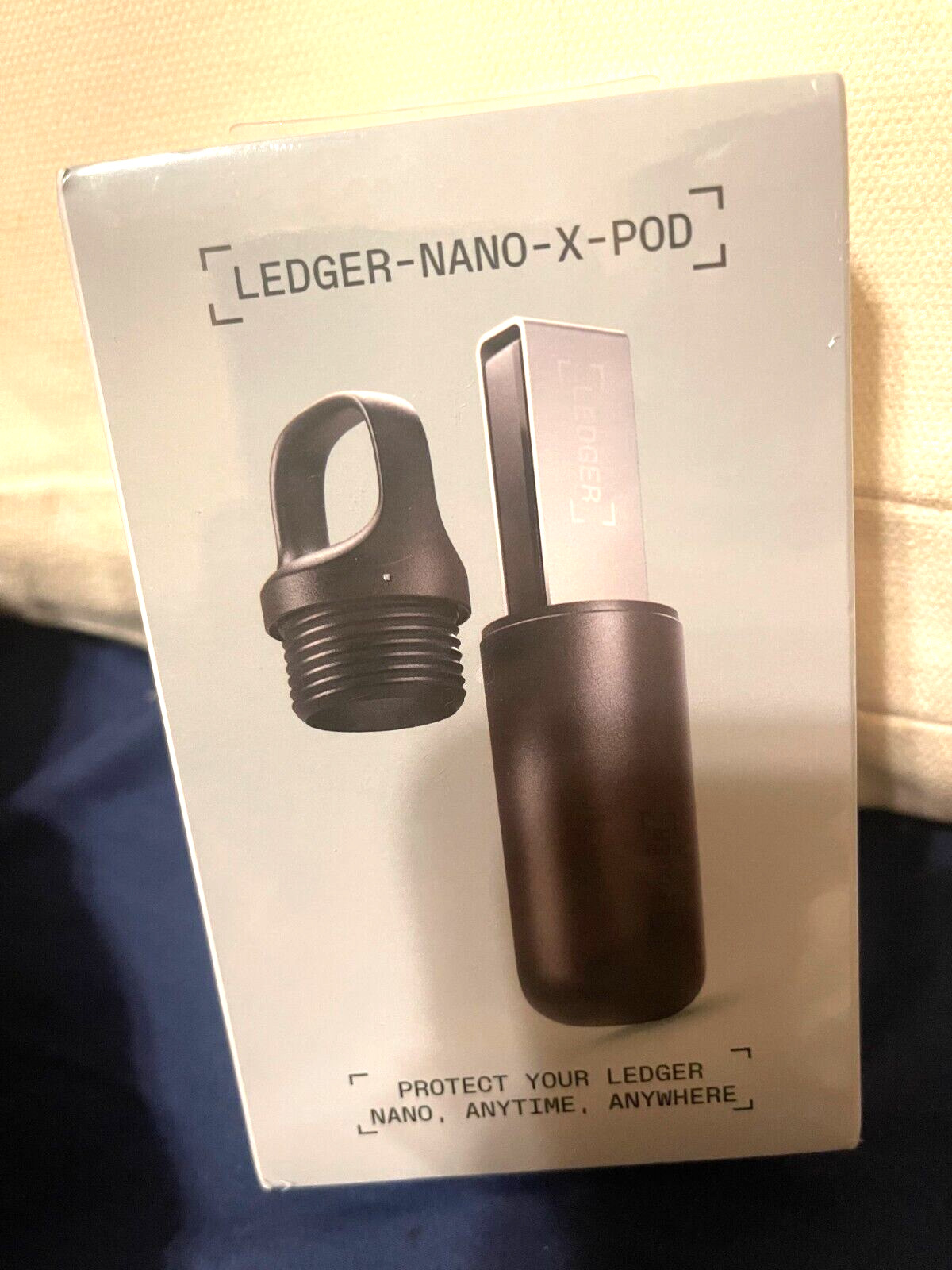 Ledger Nano X  POD   Crypto Hardware Wallet POD- BLACK  NEW
