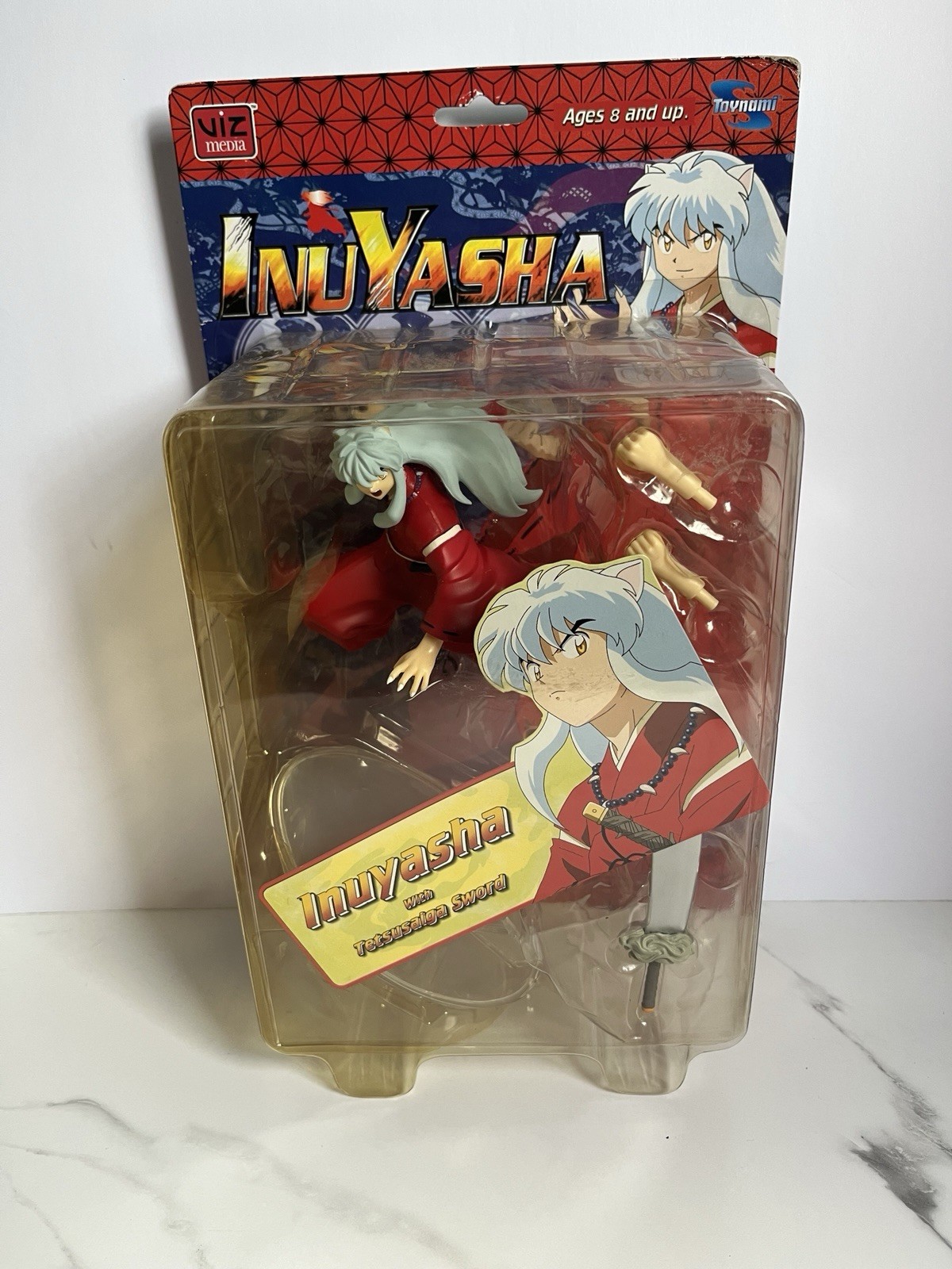 Inuyasha Series 1 Action Figure With Tetsusaiga, and interchangeable hands