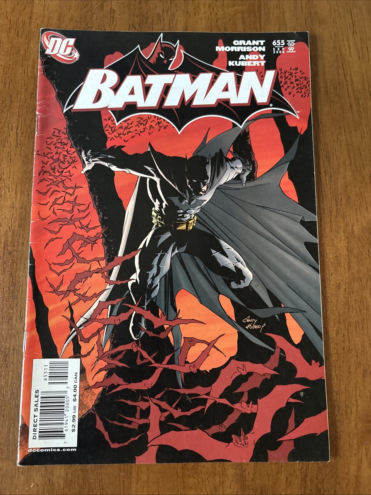 BATMAN #655 - SEP 2006 DC 1st Print COMIC KEY 🔑 ISSUE 1ST DAMIAN WAYNE