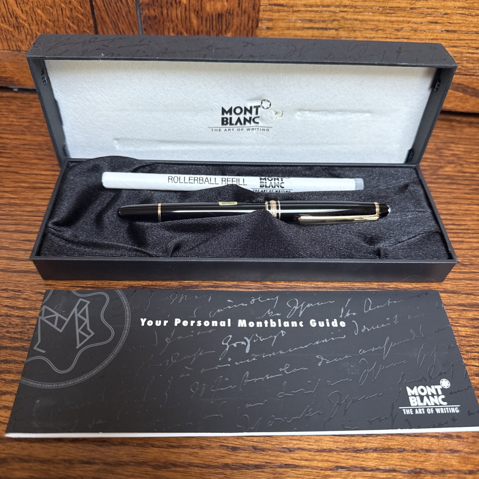 Montblanc Meisterstück 163 Classique Rollerball Gold Germany Unused Box Papers