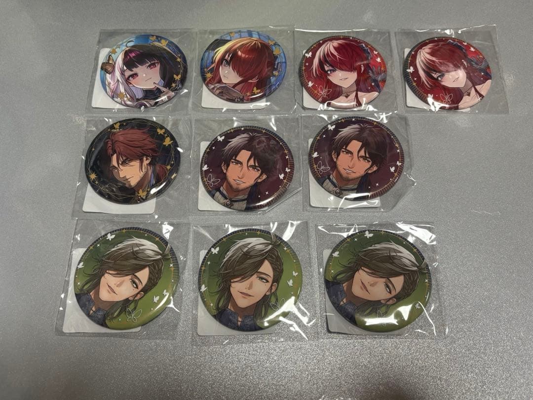 NIJISANJI DMM Scratch Can Badge