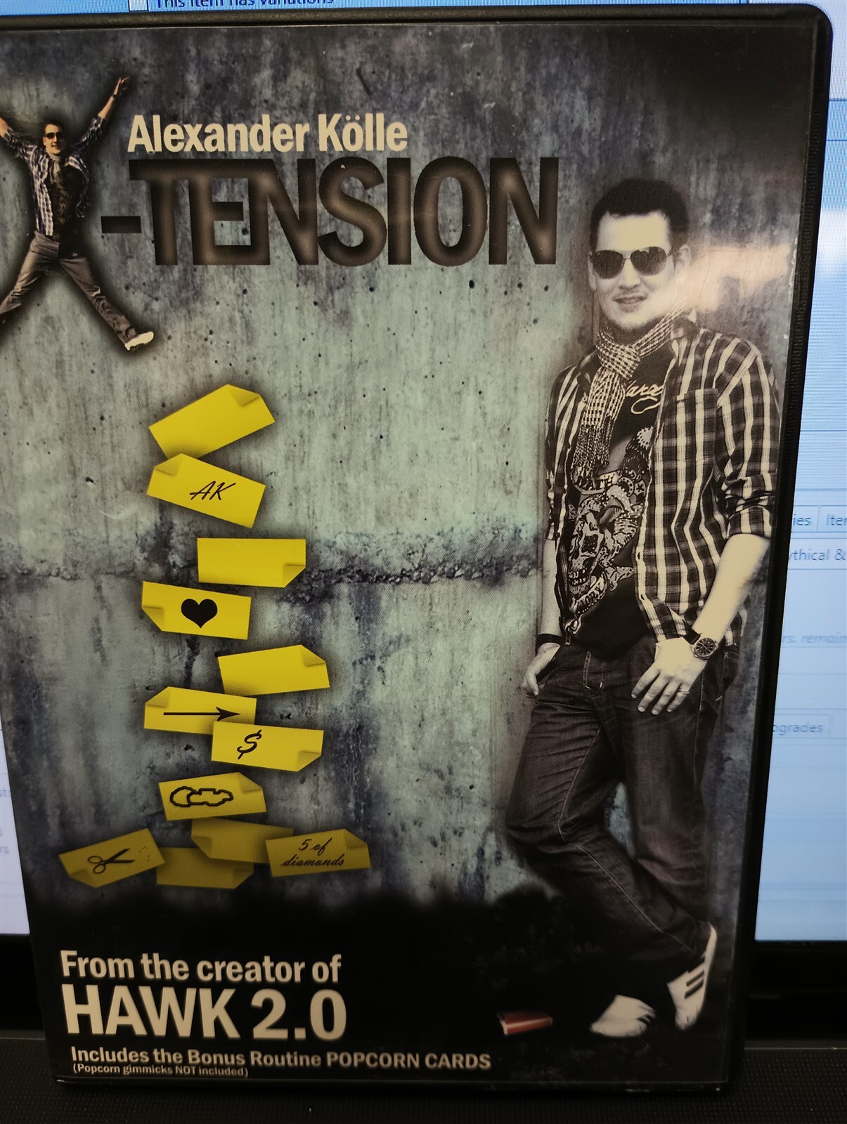 X-tension by Alexander Kolle (DVD + Gimmick) From the Creator of Hawk 2.0 X-tension by Alexander Kolle (DVD + Gimmick) From the Creator of Hawk 2.0