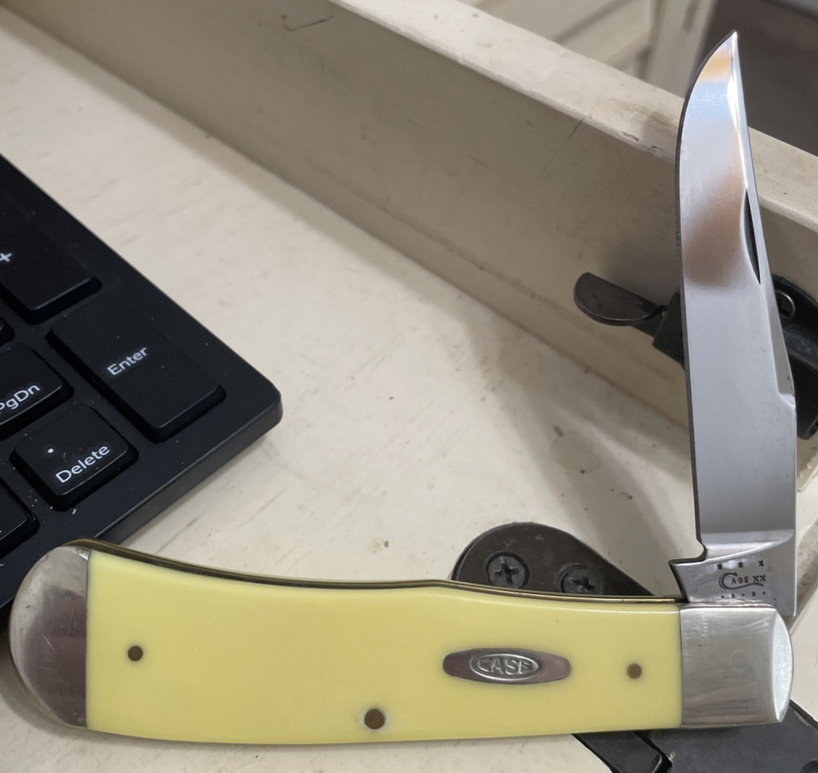 Case TB 31546 CV Yellow Backpocket no box not pristine mint Carbon Steel