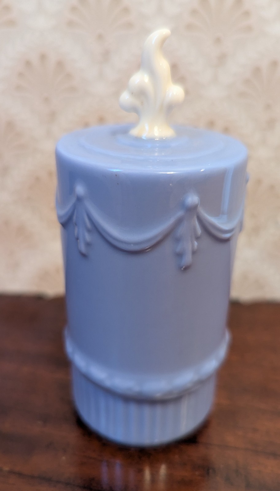 Rare Lenox Blue Devilbiss Perfume Bottle  W/ Atomizer 1930-1953 