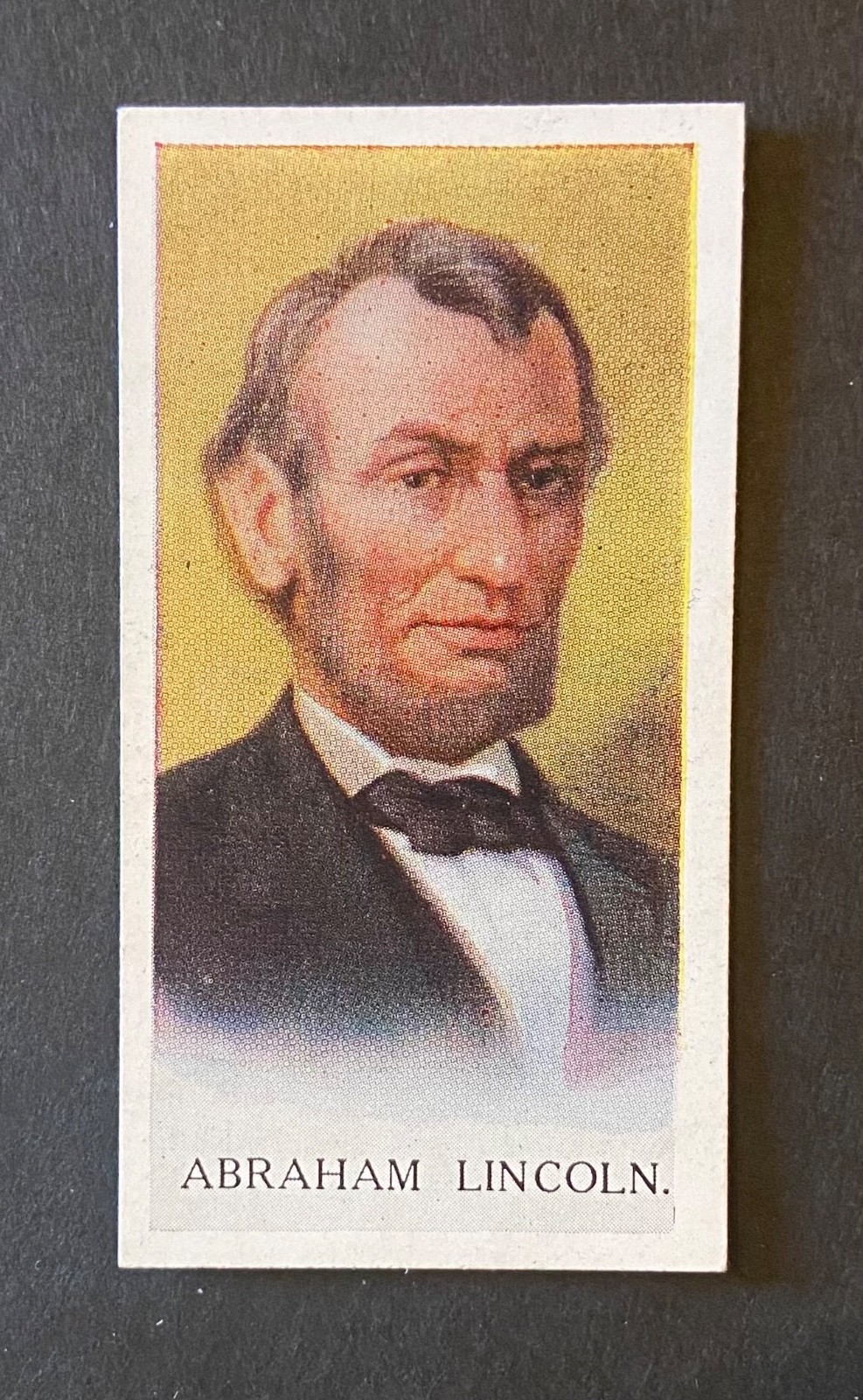 1927 Carreras Famous Men Abraham Lincoln #7 President
