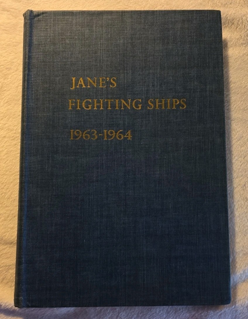 Vintage Jane\'s Fighting Ships 1963-1964 Book Military Navy Militaria History