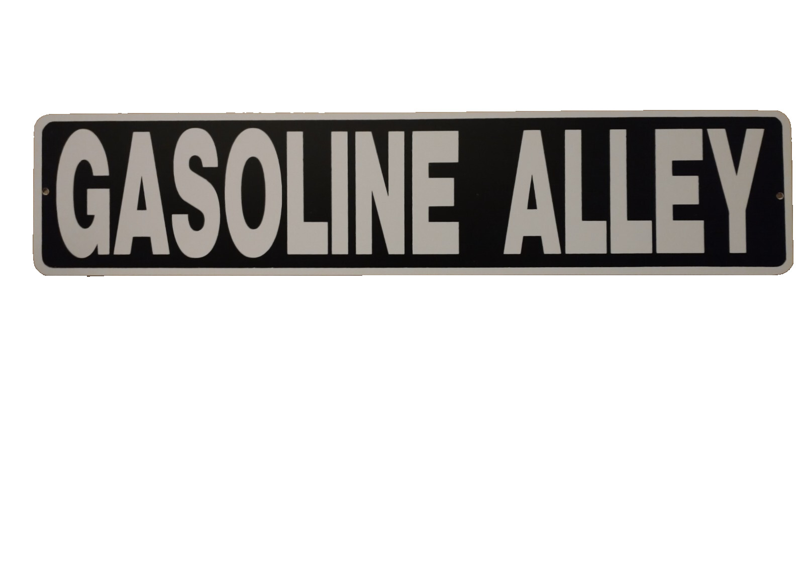 Automotive sign GASOLINE ALLEY 23X5 