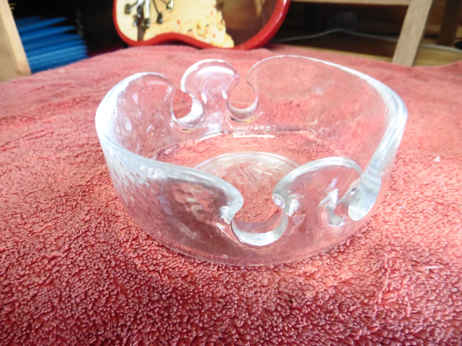 Vtg Rosenthal Germany Studio Line Crystal Glass Ashtray Bowl Trinket candy Dish