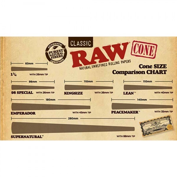 100 Count RAW King Size Classic Pre-Rolled Cones Fast  🚚💨📦🚚💨📦