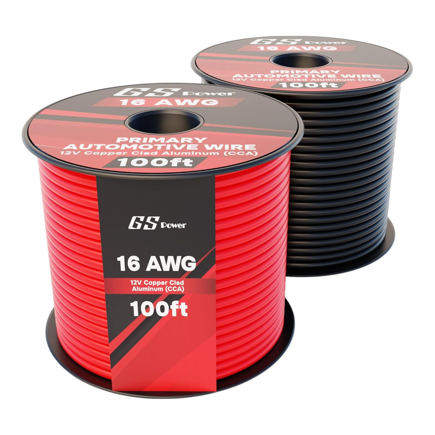 16 Gauge Wire Automotive - 200Ft CCA Primary 2 Spools 16 Gauge Wire Automotive - 200Ft CCA Primary 2 Spools