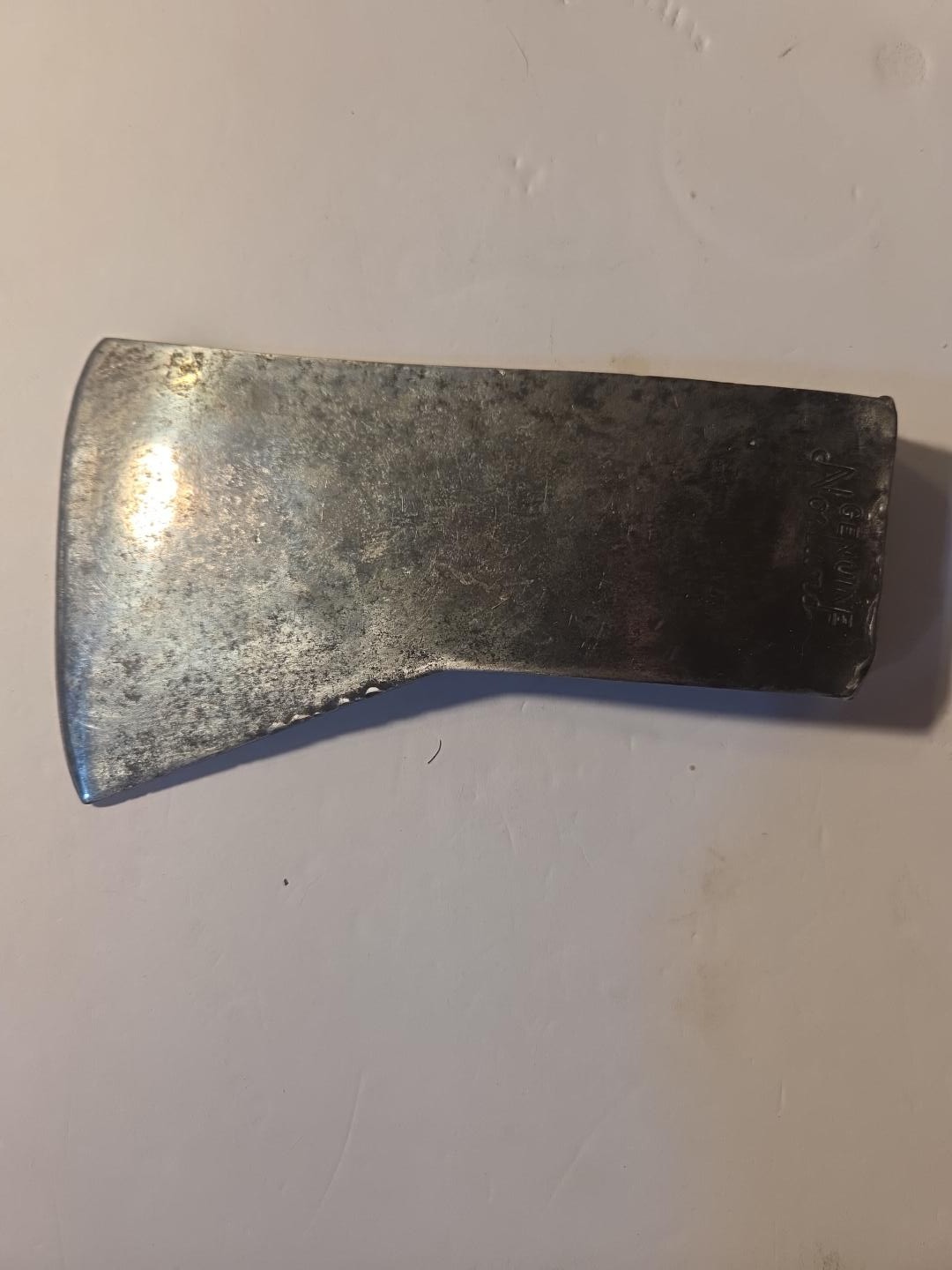 Vintage Genuine Norlund Camper  Axe Head 2 lb 3 oz single bit 1950-1960 Ax Tool