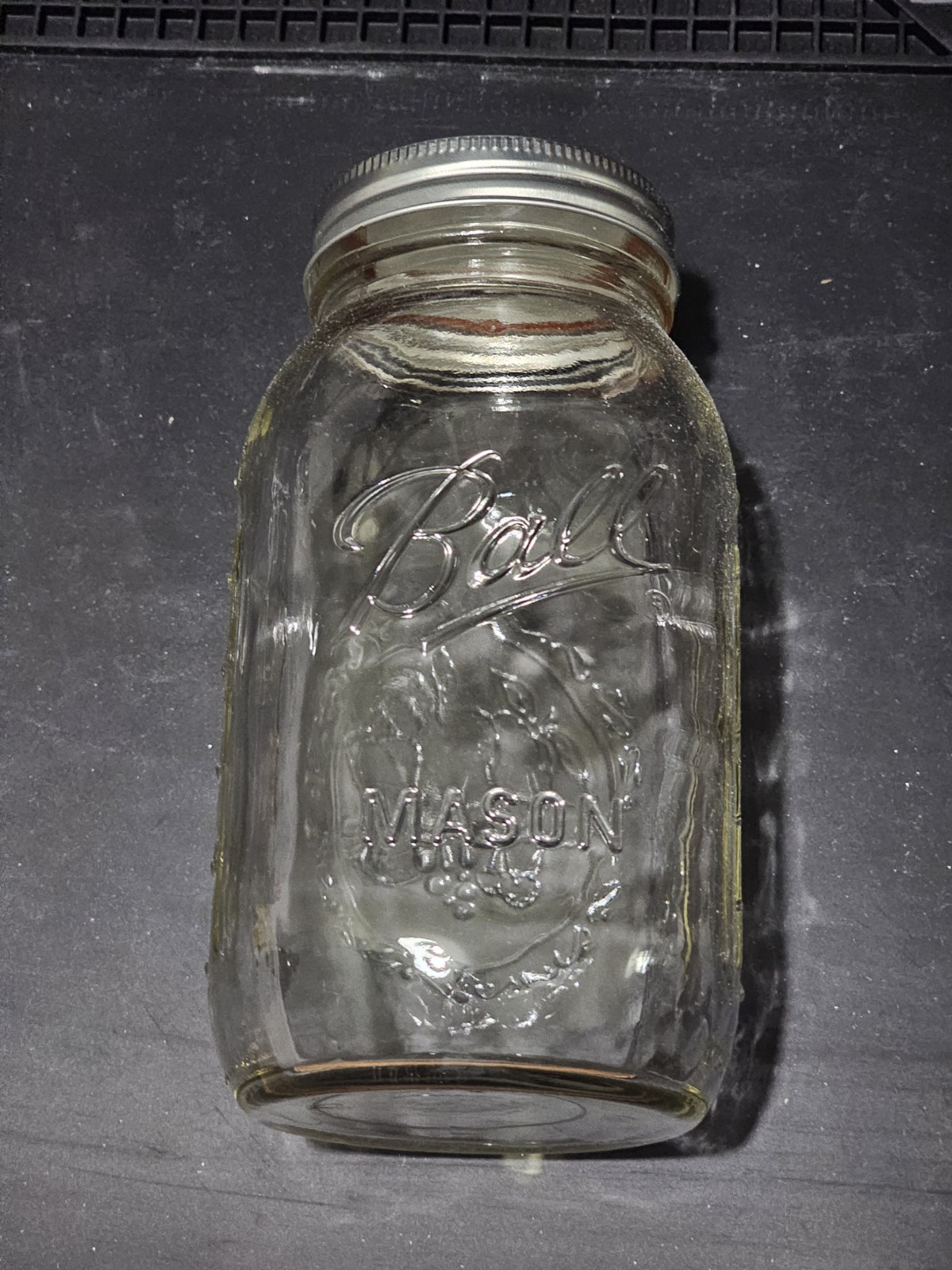(QTY 2) Ball 1 Quart Wide Mouth Jar 