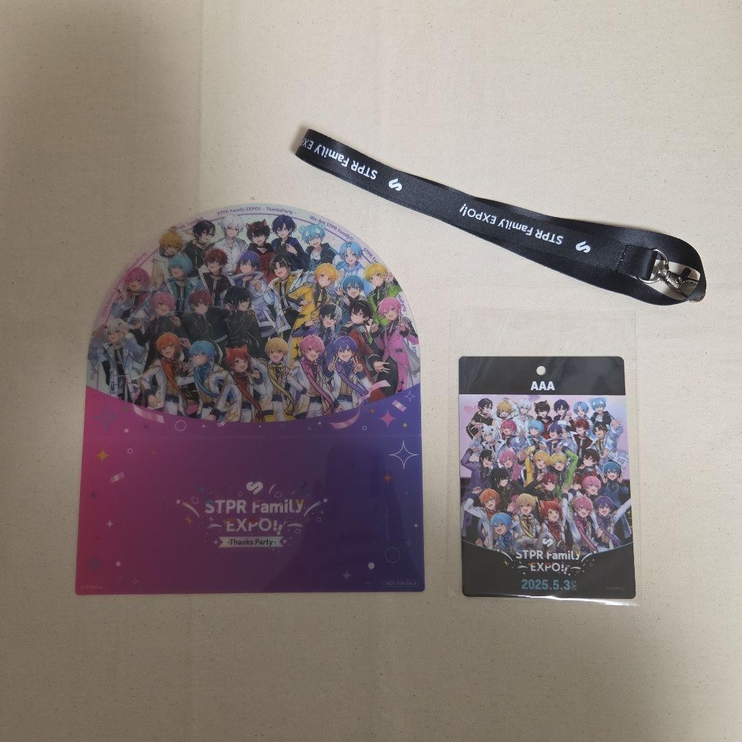 STPR STPR Family EXPO Entrance Bonus Clear Stand Pop