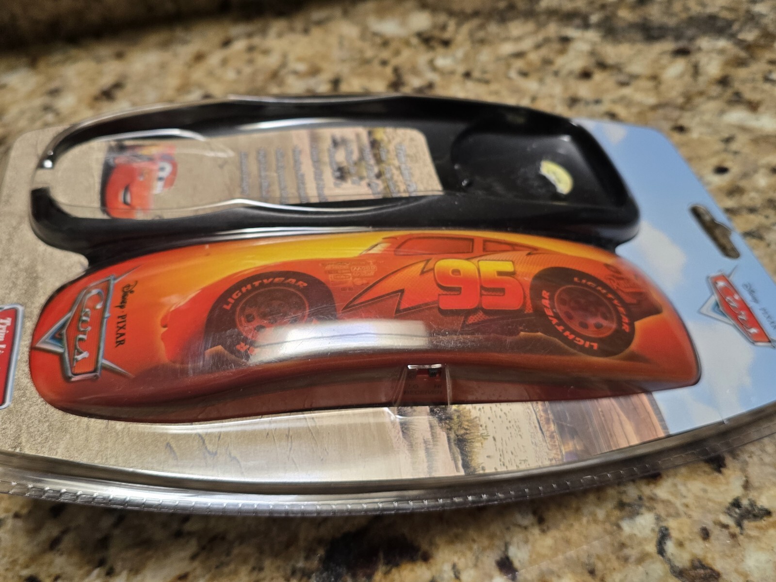 Disney Pixar Cars PHONE Trim-Line desk OR wall Mount 2006 Vtg NEW