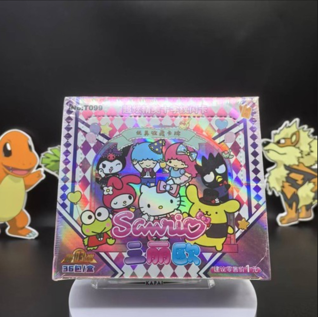 Hello Kitty Sanrio Doujin Trading Cards Cute CCG 36 Pack Box Sealed 2024 New Hello Kitty Sanrio Doujin Trading Cards Cute CCG 36 Pack Box Sealed 2024 New