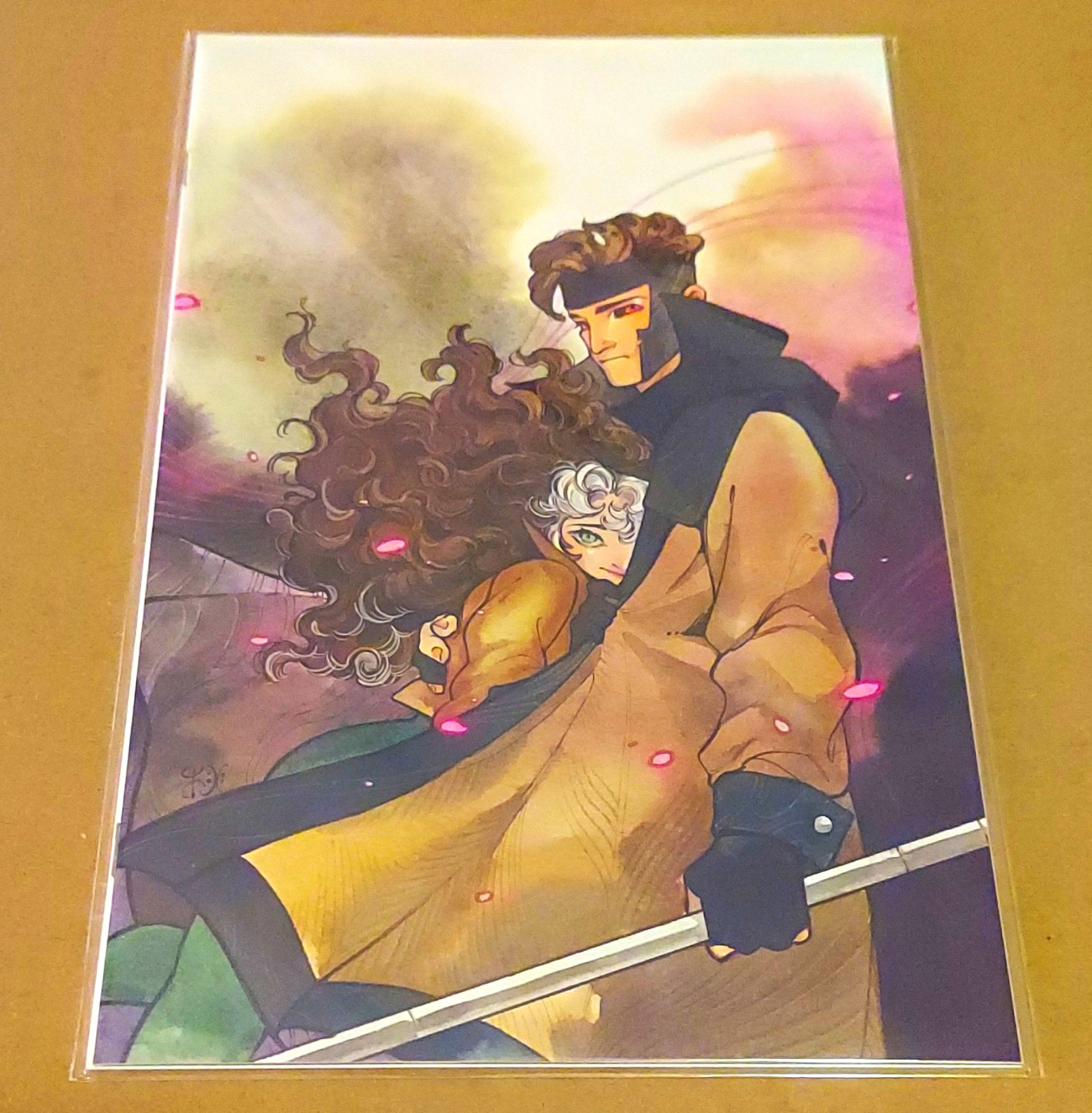 Gambit #1 New Series Virgin Variant Cover by Peach Momoko with Rogue VERY RARE